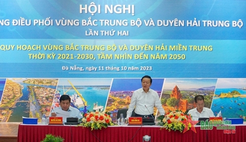Phó thủ tướng Trần Hồng Hà chủ trì họp Hội đồng điều phối vùng Bắc Trung Bộ và Duyên hải Trung Bộ 